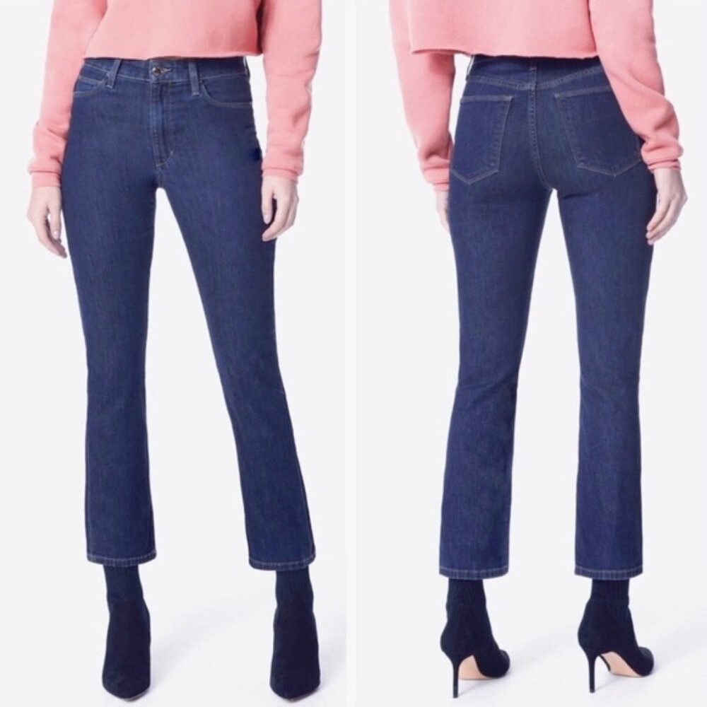 NWT Joe’s Jeans Callie High Rise Crop Bootcut Jeans size 26 merina dark wash